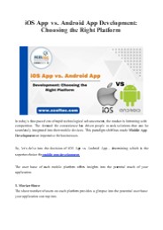 iOS App Development | Mobile App Development USA