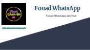 fouad whatsapp