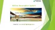 Airline Reservation System