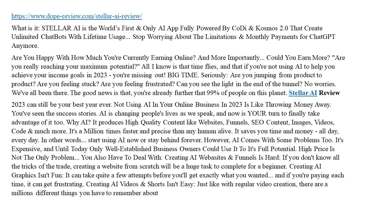 presentation player overlay