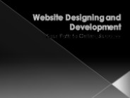 Website Designing and Development: Your Path to Online Success