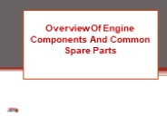 Overview Of Engine Components And Common Spare Parts