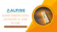 Best Rapid Testing Kits: Faster & Easy To Use