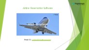 Airline Reservation Software