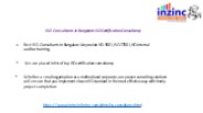 ISO Consultants in Bangalore-ISO Certification Consultancy