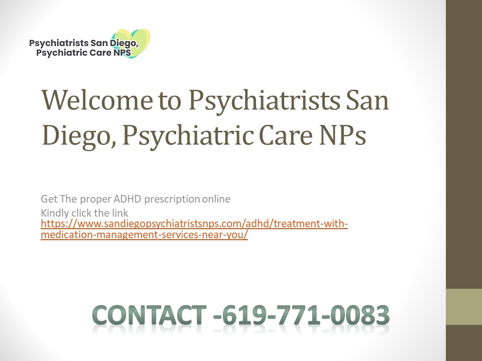 The Authentic ADHD Prescription Online