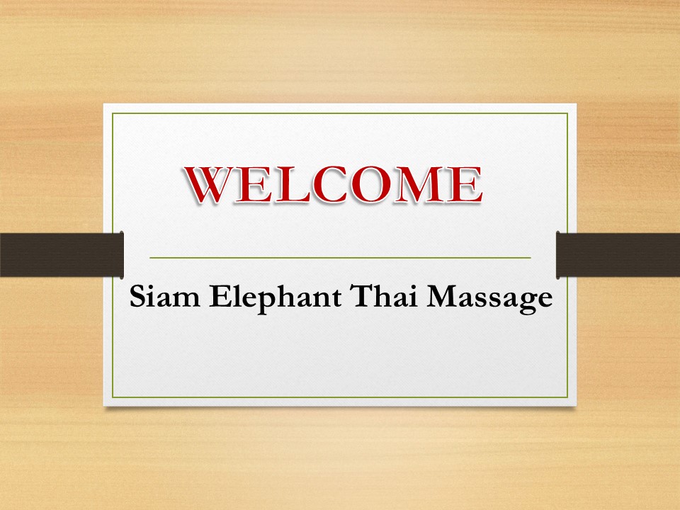 Thai massage in South Hobart