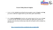 Resume Writing Services in Bangalore