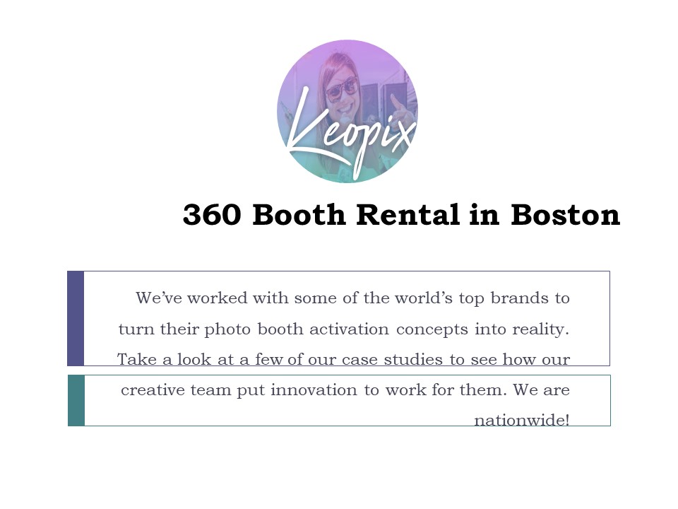 360 Booth Rental in Boston