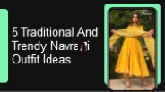 Traditional And Trendy Navratri Outfit Ideas