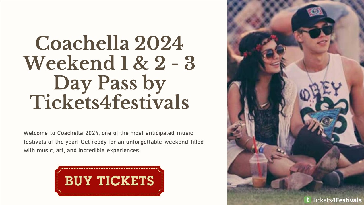 Coachella 2024 3-Day Pass: Uninterrupted Festival Bliss
