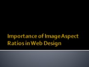 Importance of Image Aspect Ratios in Web Design