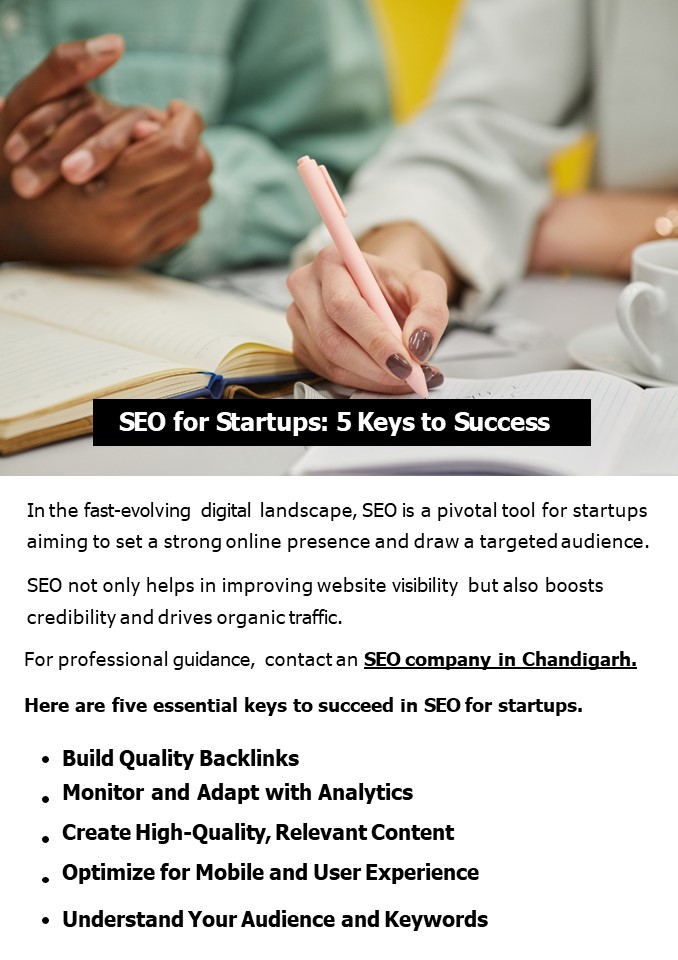 SEO for Startups: 5 Keys to Success