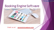 Booking Engine Software