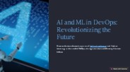 Robert Risch - AI ML and Serverless in DevOps