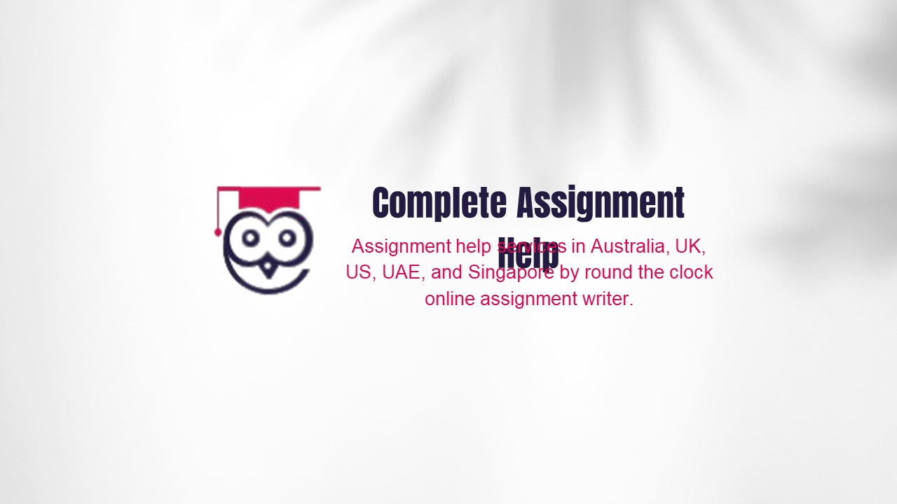 How do you write a student assignment?