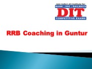 RRB Coaching in Guntur