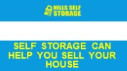 Self Storage Can Help You Sell Your House