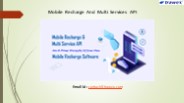 Mobile Recharge And Multi Services API