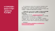 Hydrogen Ecosystem Leading Players