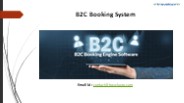 B2C Booking System