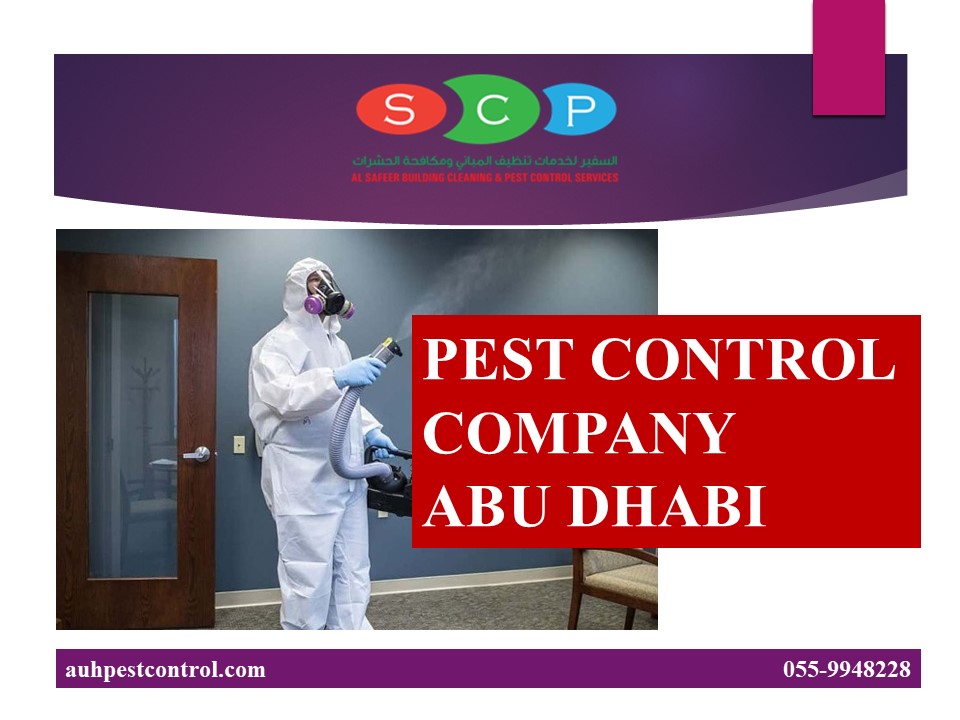 Pest Control Company Abu Dhabi