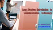 Azure DevOps Training | Azure DevOps Training in Hyderabad