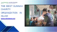 The Best Sunnah Charity Organization in Islam