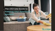The Ultimate Guide to Keeping Your Apartment Spotless