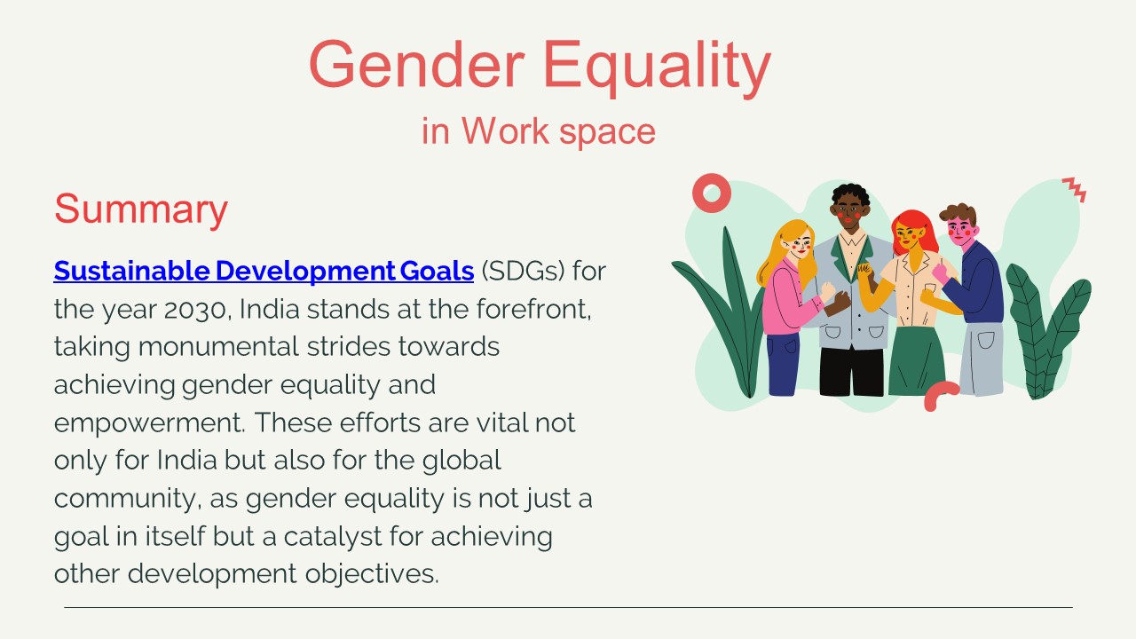 Gender Equality In India: Sustainable Development Goals