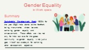 Gender Equality In India: Sustainable Development Goals