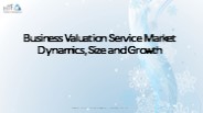Business Valuation Service Market
