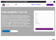 Web Analytics Training Institute In Mumbai
