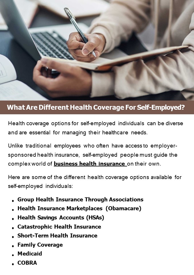 What Are Different Health Coverage For Self-Employed?
