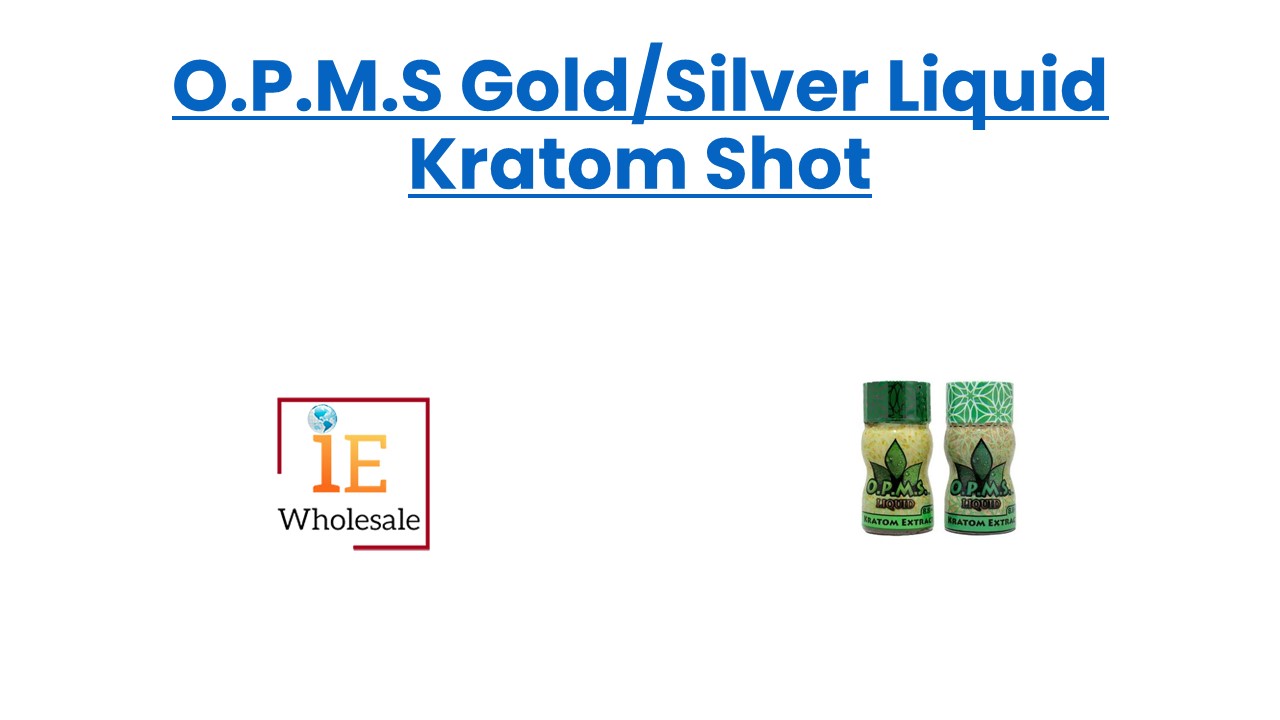 O.P.M.S Gold/Silver Liquid Kratom Shot