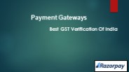 GST Verification - Check GST Number