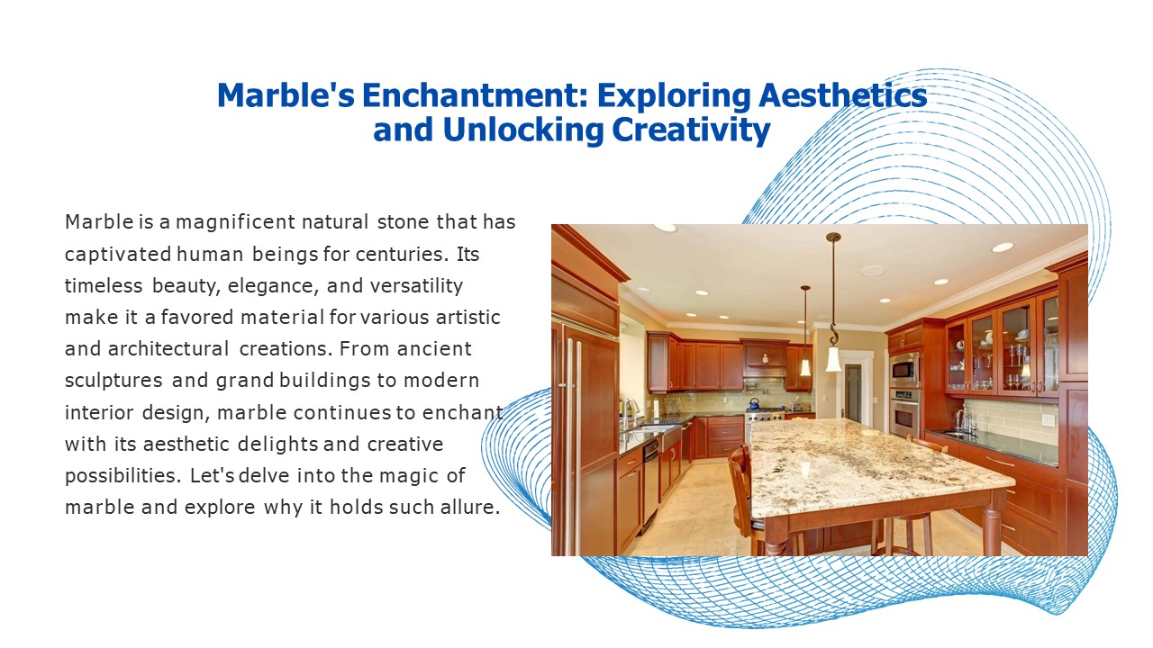 Marble's Enchantment Exploring Aesthetics and Unlocking Creativity