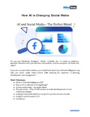 How AI is Changing Social Media