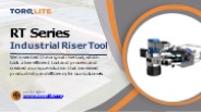 RT Series Riser Tools