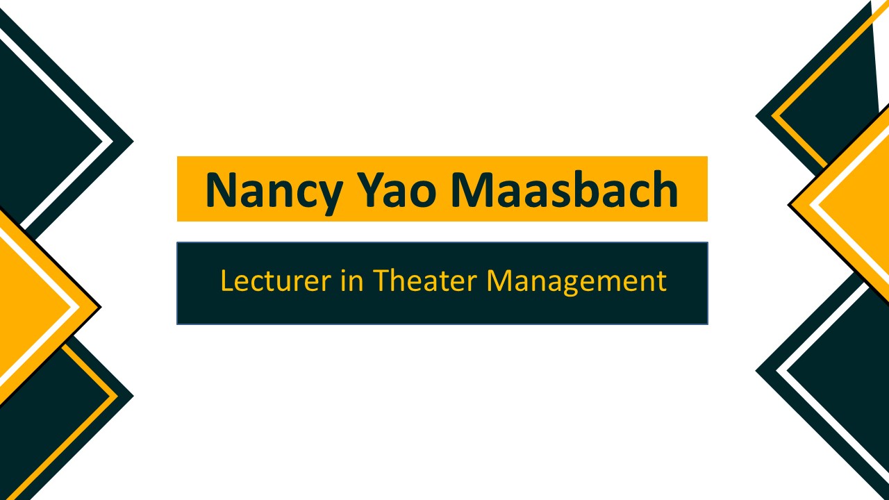 Nancy Yao Maasbach - A Highly Competent Professional