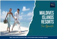 Destination Beach Wedding in Maldives