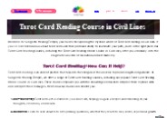 Tarot Card Reading Course in Civil Lines