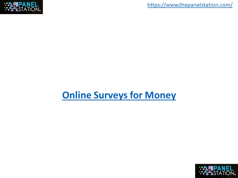Online Surveys for Money