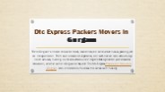 packers and movers in gudgoan