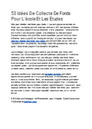 53 Fundraising Ideas for School and Studies