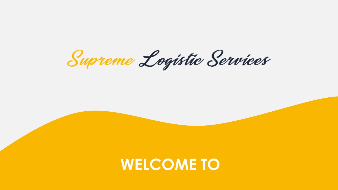 Welcome To Supreme Logistic Services