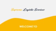 Welcome To Supreme Logistic Services