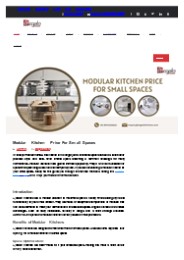Modular Kitchen Price For Small Spaces (1)
