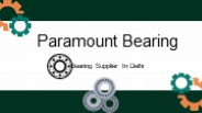 Paramount Bearing Supplier In Delhi