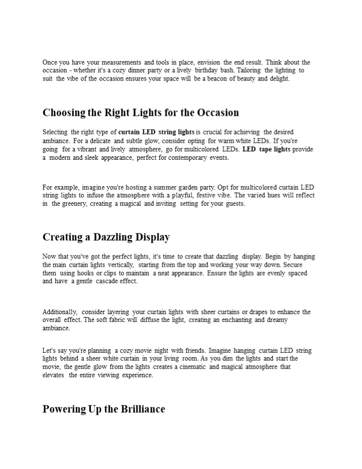 Illuminating-Brilliance_-How-to-Hang-Curtain-LED-String-Lights-for-Any-Occasion